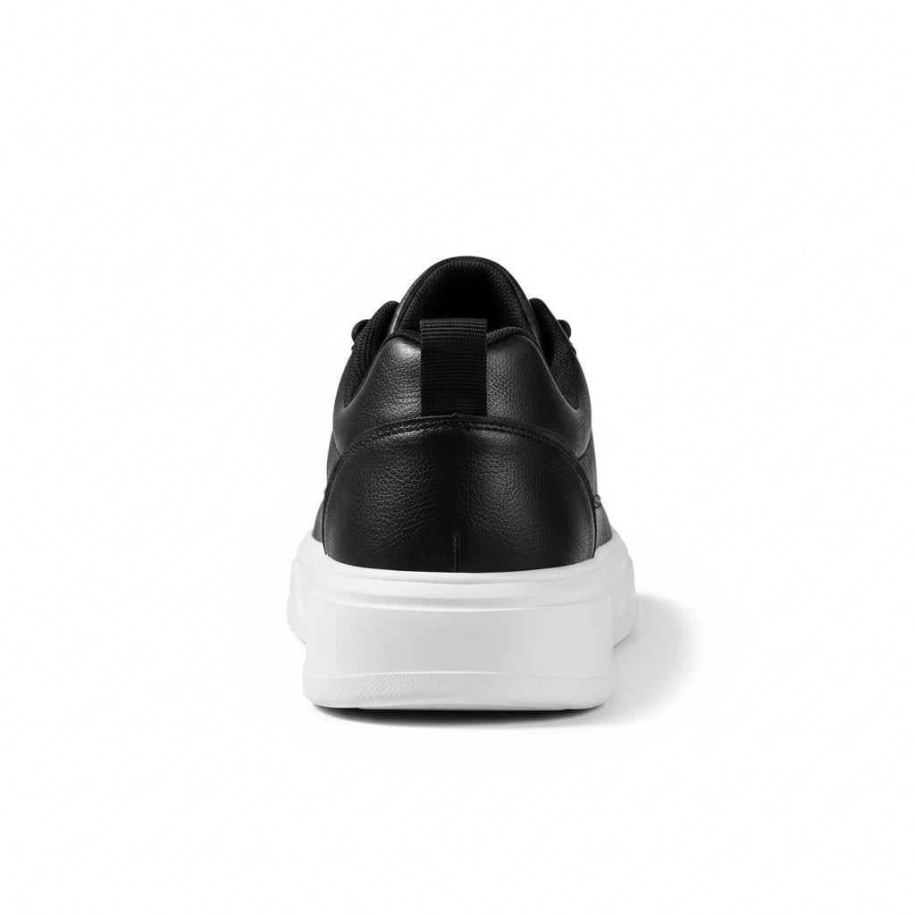 Vertex Platform Leather Trainers